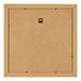 Cadre Photo 35x35cm Or Vintage MDF Pisa Arriere | Yourdecoration.fr