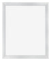 Cadre Photo 35x45cm Argent Noir Patine MDF Pisa De Face | Yourdecoration.fr