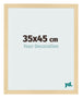Cadre Photo 35x45cm Hêtre Décor MDF Bologna De Face Mesure | Yourdecoration.fr