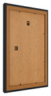 Cadre Photo 35x45cm Noir Grain de Bois MDF Lazio Arriere Oblique | Yourdecoration.fr