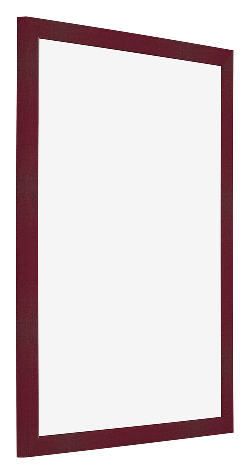 Cadre Photo 35x45cm Vin Rouge Patine MDF Bologna De Face Oblique | Yourdecoration.fr