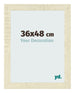 Cadre Photo 36x48cm Chene Sonoma MDF Pisa De Face Mesure | Yourdecoration.fr