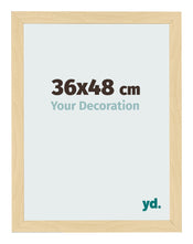 Cadre Photo 36x48cm Hêtre Décor MDF Bologna De Face Mesure | Yourdecoration.fr