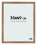 Cadre Photo 36x49cm Cuivre Décor MDF Bologna De Face Mesure | Yourdecoration.fr