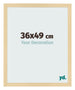 Cadre Photo 36x49cm Hêtre Décor MDF Bologna De Face Mesure | Yourdecoration.fr