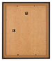 Cadre Photo 36x49cm Noir Grain de Bois MDF Lazio Arriere | Yourdecoration.fr