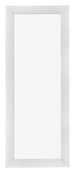Cadre Photo 37 5x98cm Argent Noir Patine MDF Pisa De Face | Yourdecoration.fr
