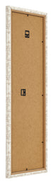 Cadre Photo 37 5x98cm Blanc Vintage MDF Bologna Arriere Oblique | Yourdecoration.fr