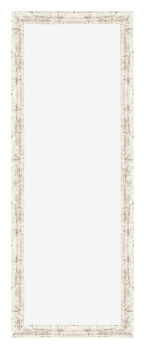 Cadre Photo 37 5x98cm Blanc Vintage MDF Bologna De Face | Yourdecoration.fr