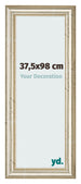 Cadre Photo 37 5x98cm Brillance Metallique MDF Lazio De Face Mesure | Yourdecoration.fr