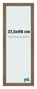 Cadre Photo 37 5x98cm Bronze Décor MDF Bologna De Face Mesure | Yourdecoration.fr