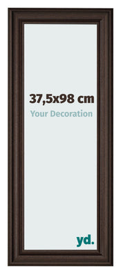 Cadre Photo 37 5x98cm Chene Fonce MDF Lazio De Face Mesure | Yourdecoration.fr
