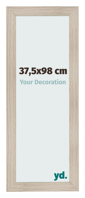Cadre Photo 37 5x98cm Chene Rustique MDF Pisa De Face Mesure | Yourdecoration.fr