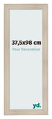 Cadre Photo 37 5x98cm Chene Rustique MDF Pisa De Face Mesure | Yourdecoration.fr