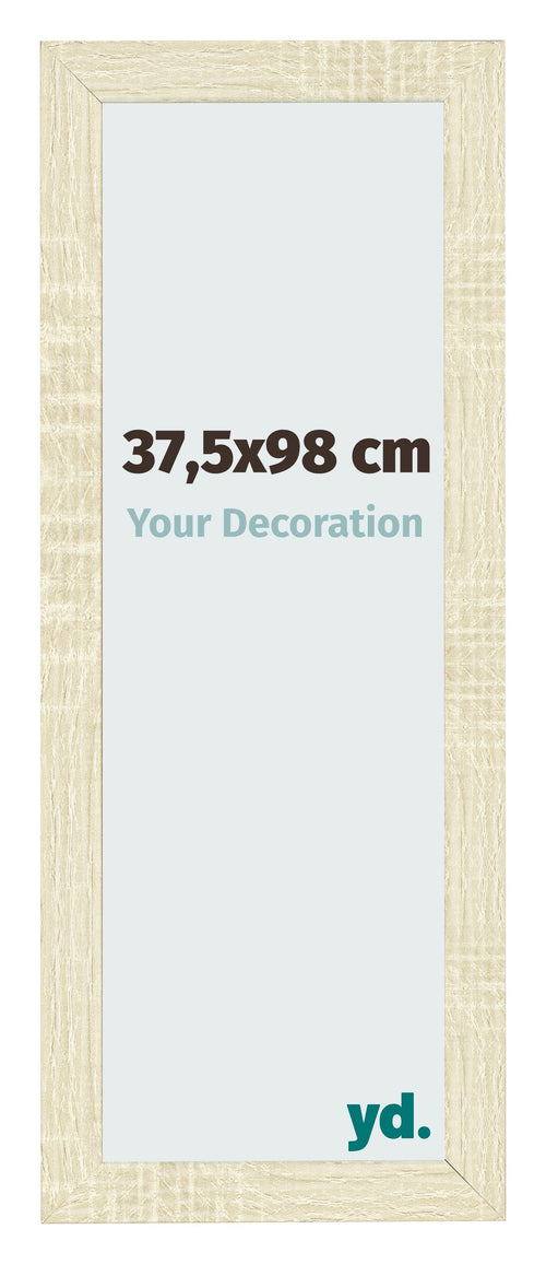 Cadre Photo 37 5x98cm Chene Sonoma MDF Pisa De Face Mesure | Yourdecoration.fr