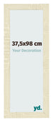 Cadre Photo 37 5x98cm Chene Sonoma MDF Pisa De Face Mesure | Yourdecoration.fr