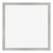 Cadre Photo 40x40cm Argent Mat MDF Bologna De Face | Yourdecoration.fr