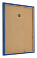 Cadre Photo 40x40cm Bleu Fonce MDF Bologna Arriere Oblique | Yourdecoration.fr