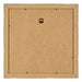 Cadre Photo 40x40cm Metal Vintage MDF Pisa Arriere | Yourdecoration.fr