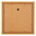 Cadre Photo 40x40cm Or Mat MDF Lazio Arriere | Yourdecoration.fr