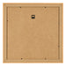 Cadre Photo 40x40cm Orange MDF Pisa Arriere | Yourdecoration.fr
