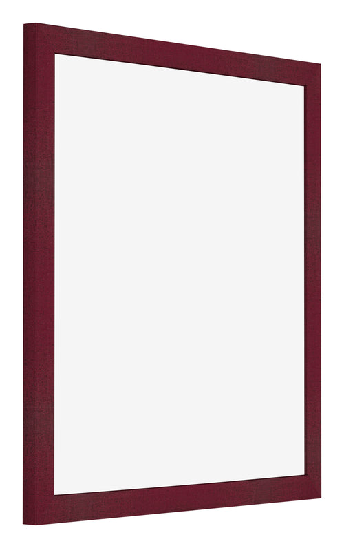 Cadre Photo 40x40cm Vin Rouge Patine MDF Bologna De Face Oblique | Yourdecoration.fr