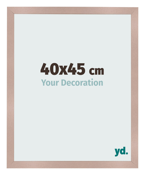 Cadre Photo 40x45 cm Rose Ancien MDF Bologna De Face Mesure | Yourdecoration.fr