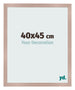 Cadre Photo 40x45 cm Rose Ancien MDF Bologna De Face Mesure | Yourdecoration.fr