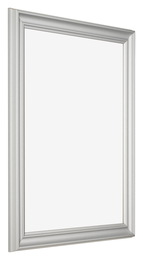Cadre Photo 40x45cm Argent Mat MDF Lazio De Face Oblique | Yourdecoration.fr
