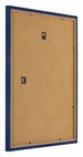 Cadre Photo 40x45cm Bleu Foncé Patiné MDF Bologna Arriere Oblique | Yourdecoration.fr