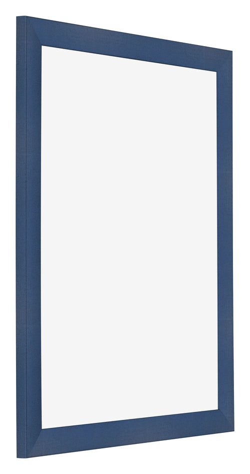 Cadre Photo 40x45cm Bleu Fonce Patine MDF Pisa De Face Oblique | Yourdecoration.fr