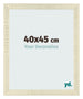 Cadre Photo 40x45cm Chene Sonoma MDF Pisa De Face Mesure | Yourdecoration.fr