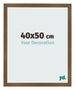Cadre Photo 40x50 cm Chene Rustique MDF Bologna De Face Mesure | Yourdecoration.fr