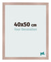 Cadre Photo 40x50 cm Rose Ancien MDF Bologna De Face Mesure | Yourdecoration.fr