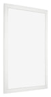 Cadre Photo 40x55cm Blanc Brillant MDF Bologna De Face Oblique | Yourdecoration.fr