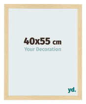 Cadre Photo 40x55cm Hêtre Décor MDF Bologna De Face Mesure | Yourdecoration.fr