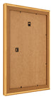 Cadre Photo 40x55cm Or Mat MDF Lazio Arriere Oblique | Yourdecoration.fr