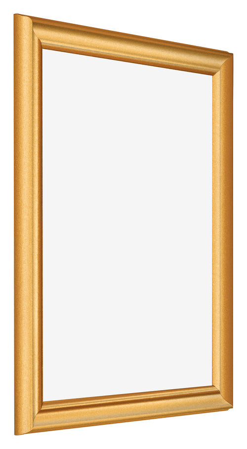 Cadre Photo 40x55cm Or Mat MDF Lazio De Face Oblique | Yourdecoration.fr