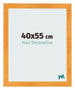 Cadre Photo 40x55cm Orange MDF Pisa De Face Mesure | Yourdecoration.fr