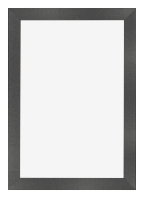 Cadre Photo 40x60cm Noir Argent Poli MDF Pisa De Face | Yourdecoration.fr