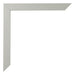 Cadre Photo 40x70cm Argent Mat MDF Bologna Detail Coin | Yourdecoration.fr