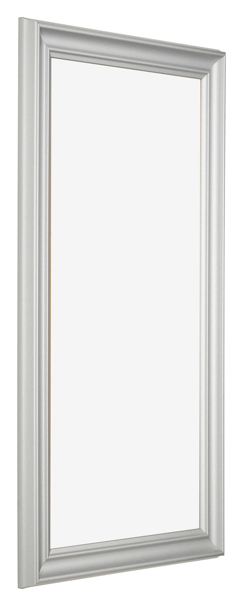 Cadre Photo 40x70cm Argent Mat MDF Lazio De Face Oblique | Yourdecoration.fr