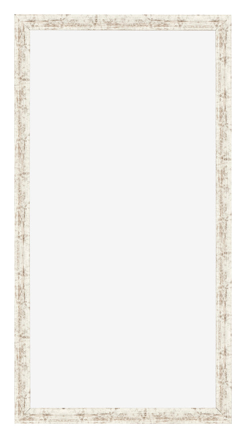 Cadre Photo 40x70cm Blanc Vintage MDF Bologna De Face | Yourdecoration.fr