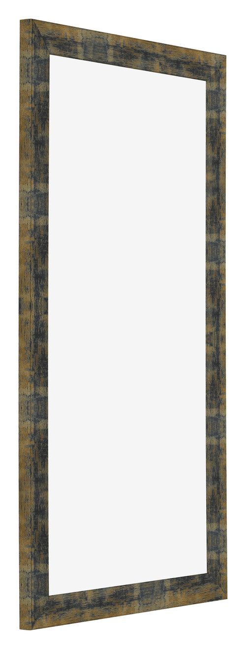 Cadre Photo 40x70cm Bleu Or Melange MDF Pisa De Face Oblique | Yourdecoration.fr