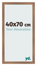 Cadre Photo 40x70cm Cuivre Décor MDF Bologna De Face Mesure | Yourdecoration.fr