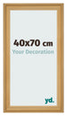 Cadre Photo 40x70cm De Pin Grain de Bois MDF Lazio De Face Mesure | Yourdecoration.fr