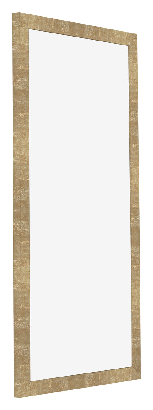 Cadre Photo 40x70cm Or Antique MDF Bologna De Face Oblique | Yourdecoration.fr