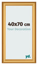 Cadre Photo 40x70cm Or Mat MDF Lazio De Face Mesure | Yourdecoration.fr
