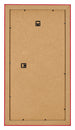 Cadre Photo 40x70cm Rouge MDF Pisa Arriere | Yourdecoration.fr