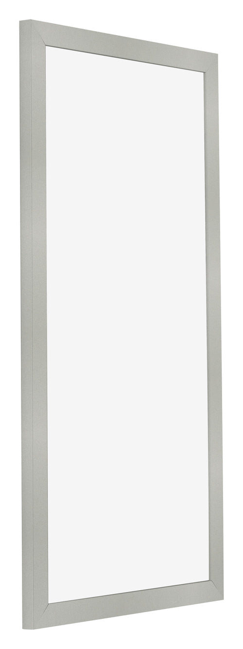 Cadre Photo 40x80cm Argent Mat MDF Bologna De Face Oblique | Yourdecoration.fr